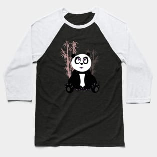 Panda Girl Baseball T-Shirt